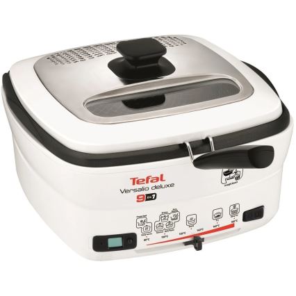 Tefal - Multifunktsionaalne fritüür 9in1 VERSALIO DE LUXE 1600W/230V 2 l valge