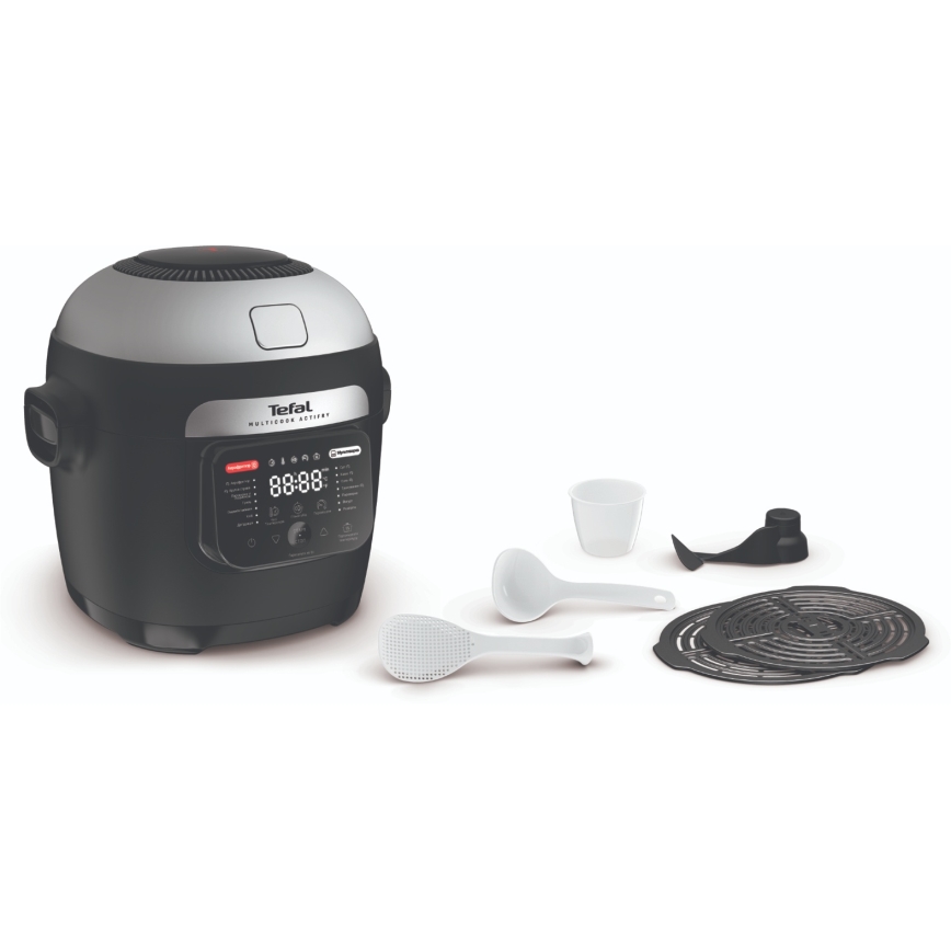 Tefal - mitmefunktsiooniline multikeetja ja õhufritüür 2-ühes MULTICOOK ACTIFRY 1334W/230V 6 l