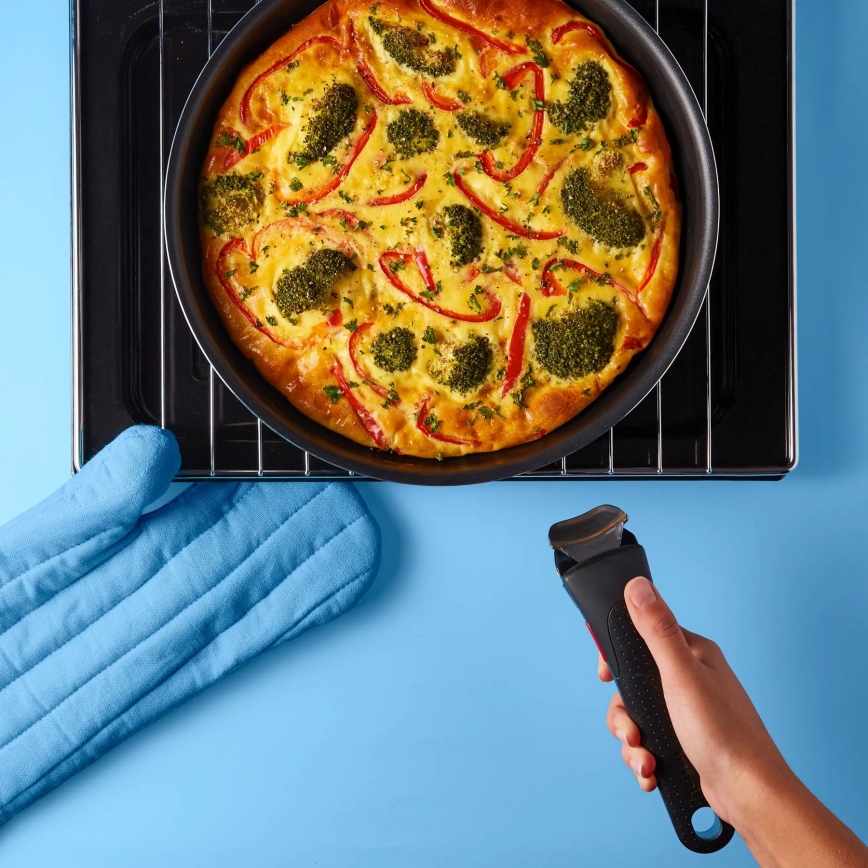Tefal - Nõudekomplekt 10 tk INGENIO EASY COOK & CLEAN BLACK