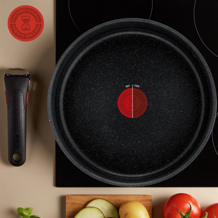 Tefal - Nõudekomplekt 4 tk INGENIO BLACK STONE
