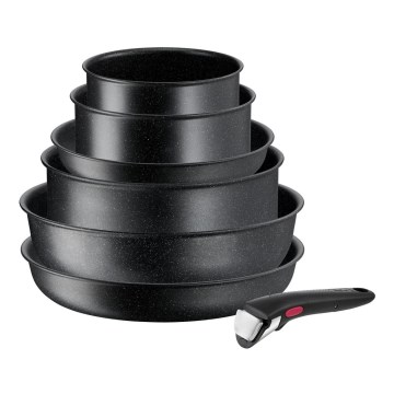 Tefal - Nõudekomplekt 7 tk INGENIO BLACK STONE