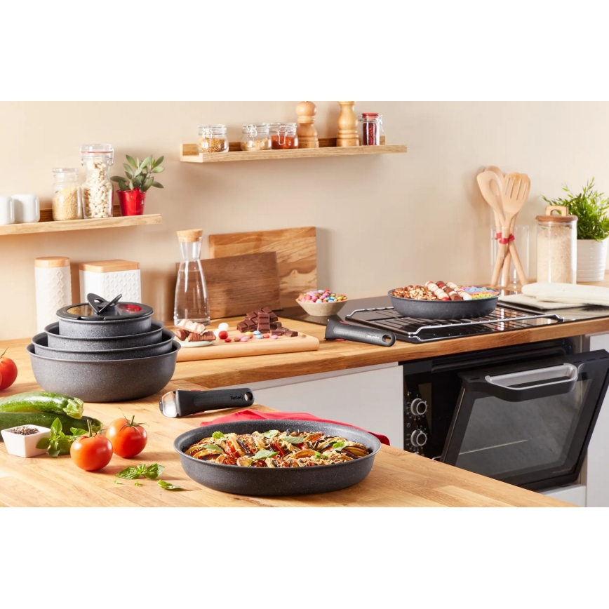 Tefal - Nõudekomplekt 7 tk INGENIO NATURAL FORCE