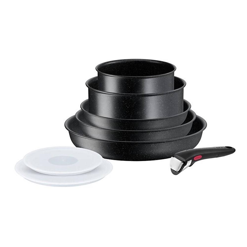 Tefal - Nõudekomplekt 8 tk INGENIO BLACK STONE