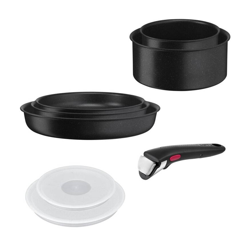 Tefal - Nõudekomplekt 8 tk INGENIO BLACK STONE