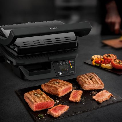 Tefal - Nutikas elektrigrill Tefal OPTIGRILL 2000W/230V