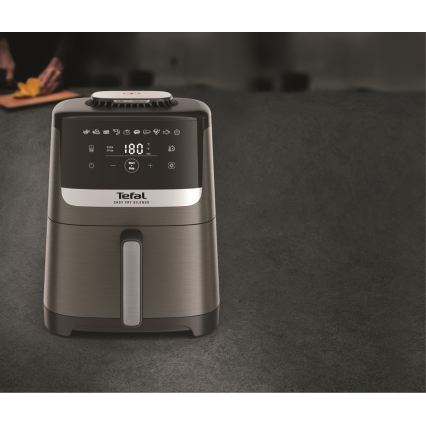 Tefal - Õhufritüür 5 l EASY FRY SILENCE COAL 1400-1670W/230V