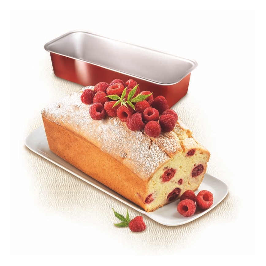 Tefal - Ovaalne küpsetusvorm DELIBAKE 30 cm punane