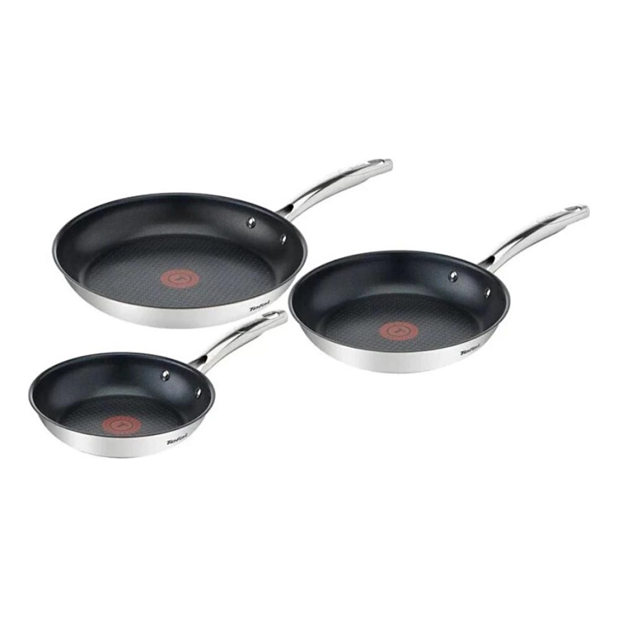 Tefal - Pannikomplekt 3 tk DUETTO