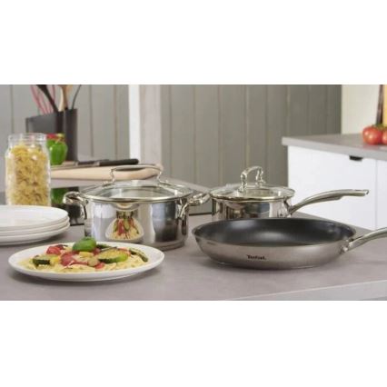 Tefal - Pannikomplekt 3 tk DUETTO