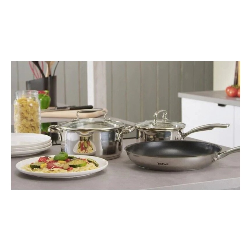 Tefal - Pannikomplekt 3 tk DUETTO
