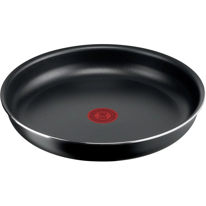 Tefal - Pannikomplekt 3 tk INGENIO EASY COOK & CLEAN BLACK