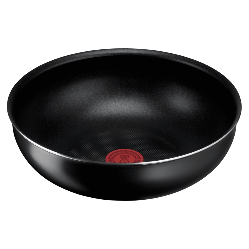 Tefal - Pannikomplekt 3 tk INGENIO EASY COOK & CLEAN BLACK