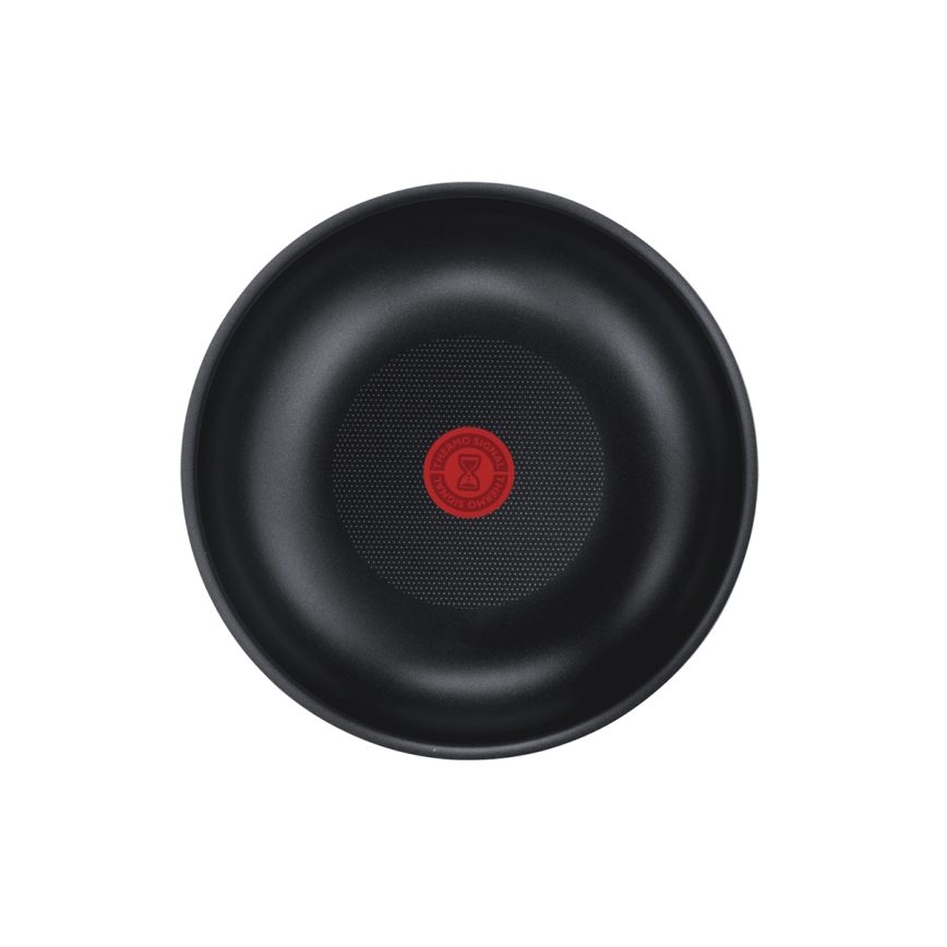Tefal - Pannikomplekt 3 tk INGENIO EASY COOK & CLEAN BLACK