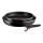 Tefal - Pannikomplekt 3 tk INGENIO EASY COOK & CLEAN BLACK