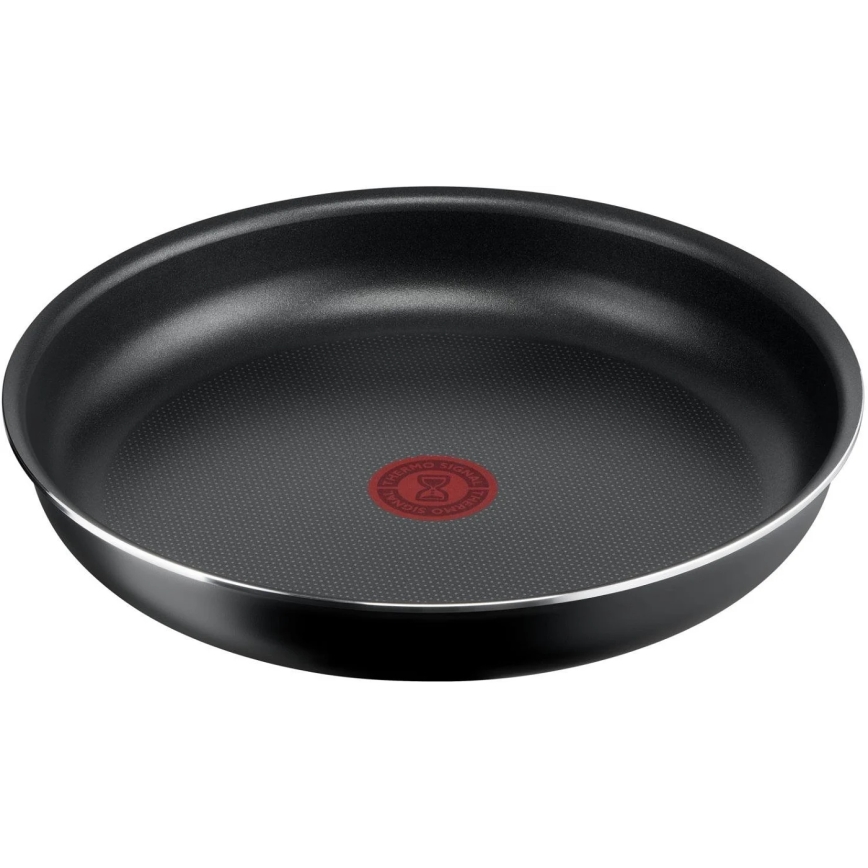 Tefal - Pannikomplekt 3 tk INGENIO EASY COOK & CLEAN BLACK