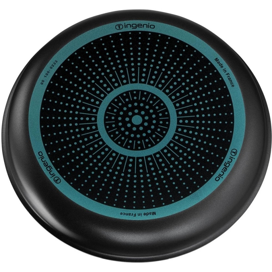 Tefal - Pannikomplekt 3 tk INGENIO EASY COOK & CLEAN BLACK
