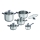 Tefal - Potikomplekt 10 tk DAILY COOK roostevaba