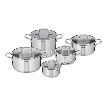 Tefal - Potikomplekt 10 tk VIRTUOSO roostevaba