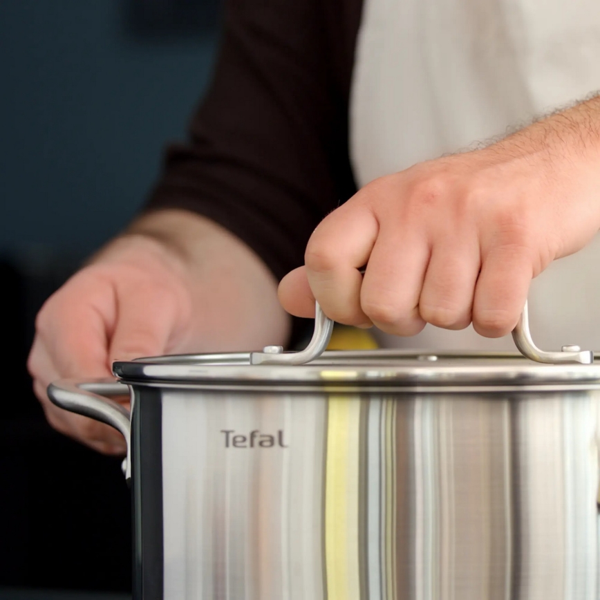 Tefal - Potikomplekt 10 tk VIRTUOSO roostevaba