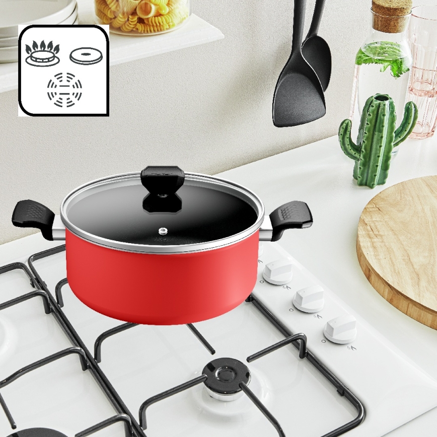 Tefal - pott kaanega EASY START 24 cm