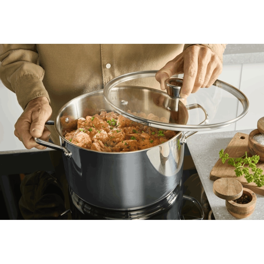 Tefal - Pott koos kaanega EMOTION+ XL 32 cm