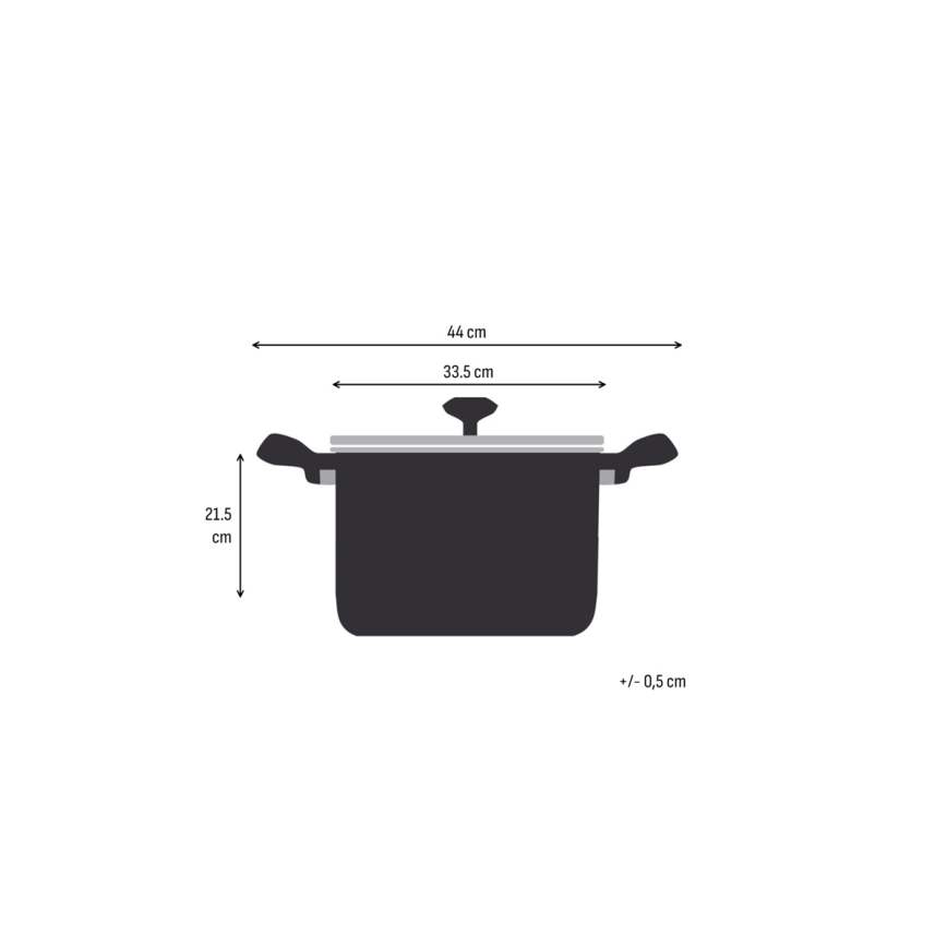 Tefal - Pott koos kaanega EMOTION+ XL 32 cm