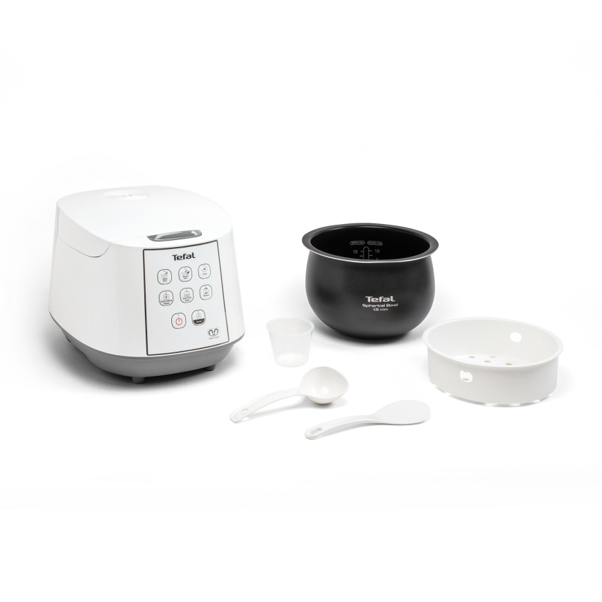 Tefal - Riisikeetja 8-ühes EASY COOK 750W/230V 5 l valge