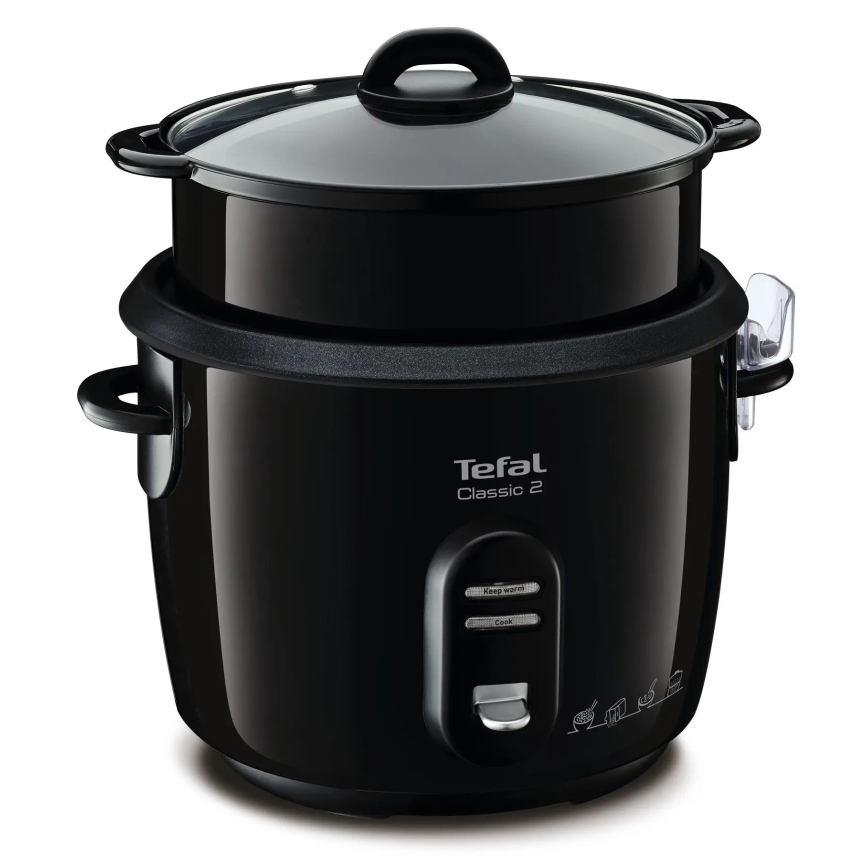 Tefal - Riisikeetja CLASSIC 600W/230V 5 l must