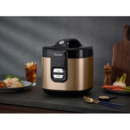 Tefal - Riisikeetja COPPERTINTO 600/230V, 2 l, vaskne