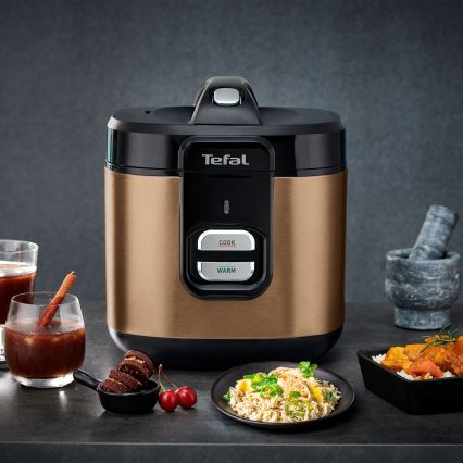 Tefal - Riisikeetja COPPERTINTO 600/230V, 2 l, vaskne