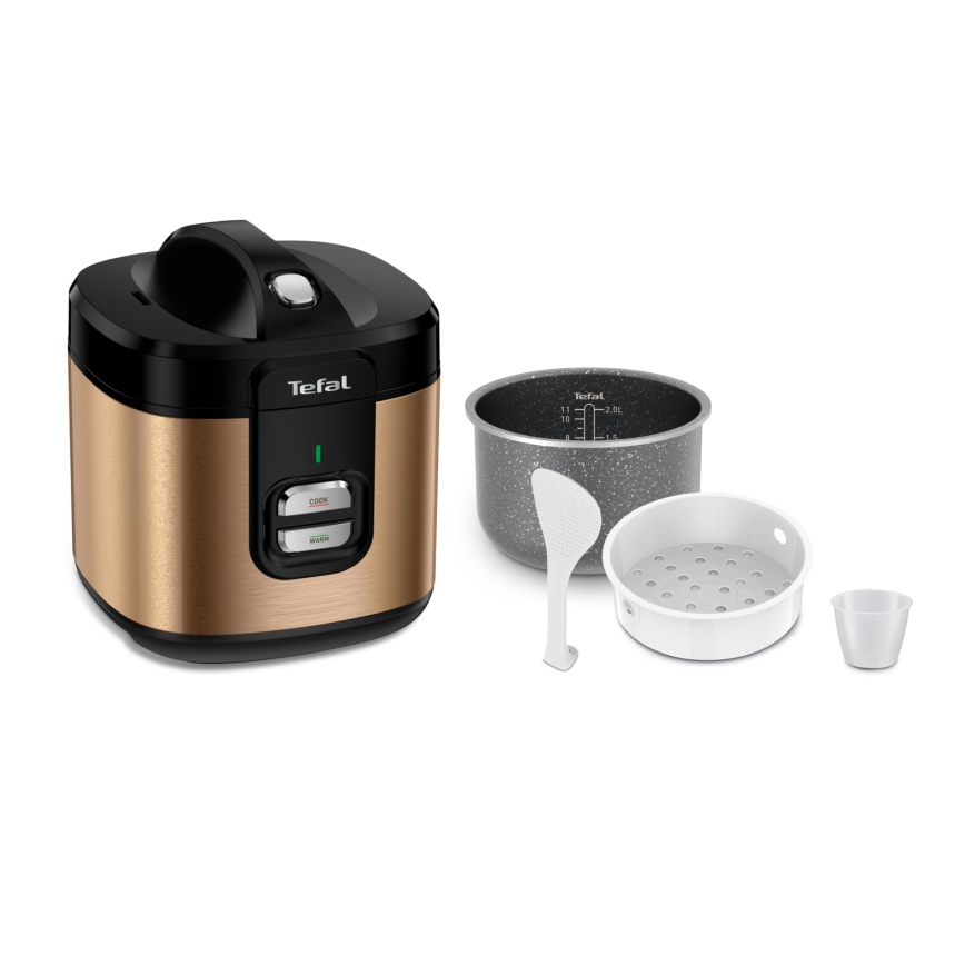 Tefal - Riisikeetja COPPERTINTO 600/230V, 2 l, vaskne