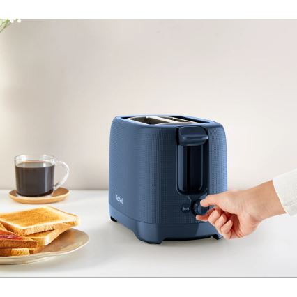 Tefal - Röster, 2 auguga MORNING 850W/230V sinine