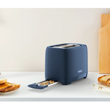 Tefal - Röster, 2 auguga MORNING 850W/230V sinine