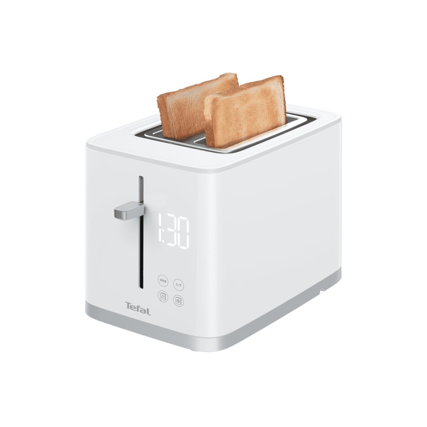 Tefal - Röster, 2 auguga SENSE 850W/230V valge