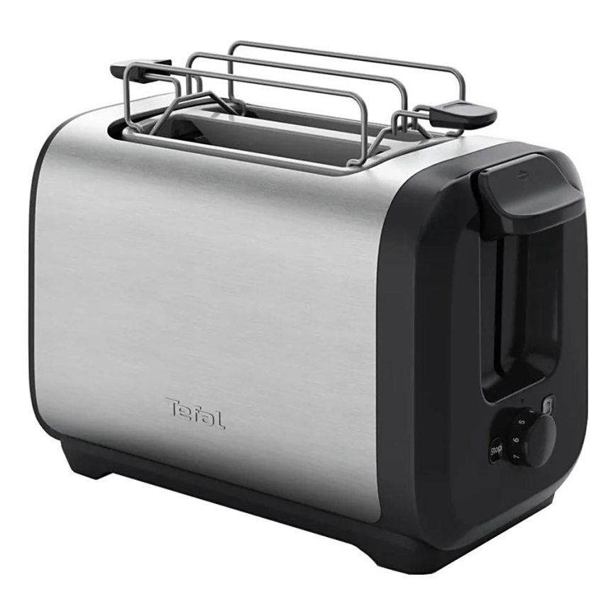 Tefal - Röster, 2 auguga SUBITO 1300W/230V must/roostevaba