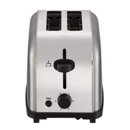 Tefal - Röster, 2 auguga ULTRA MINI 700W/230V kroom