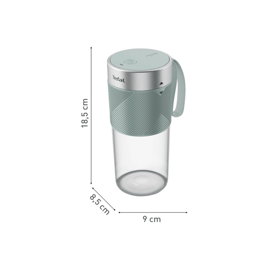 Tefal - Smuutiblender BLENDFORCE 50W/5V 1200 mAh münt