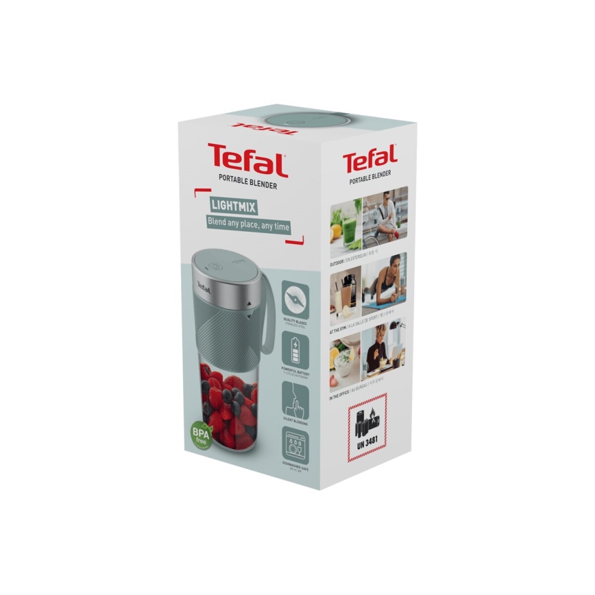 Tefal - Smuutiblender BLENDFORCE 50W/5V 1200 mAh münt