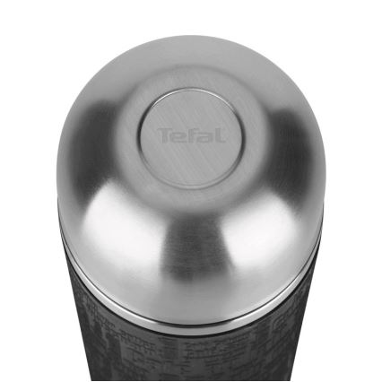 Tefal - Termos koos tassiga 0,5 l SENATOR roostevaba/must