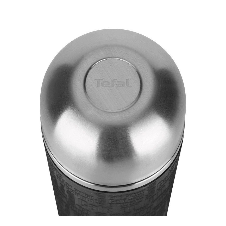 Tefal - Termos koos tassiga 0,5 l SENATOR roostevaba/must