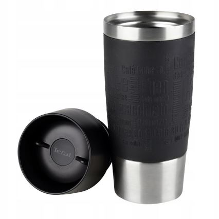 Tefal - Termostass 360 ml TRAVEL MUG roostevaba/must