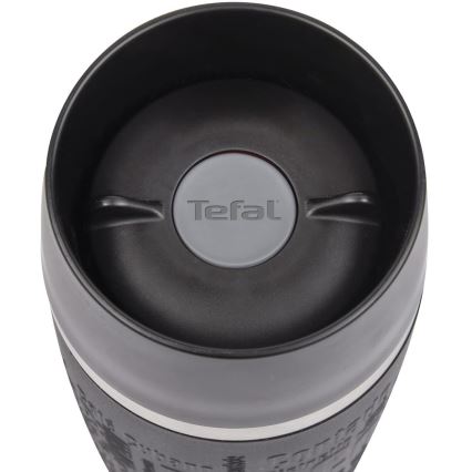 Tefal - Termostass 360 ml TRAVEL MUG roostevaba/must