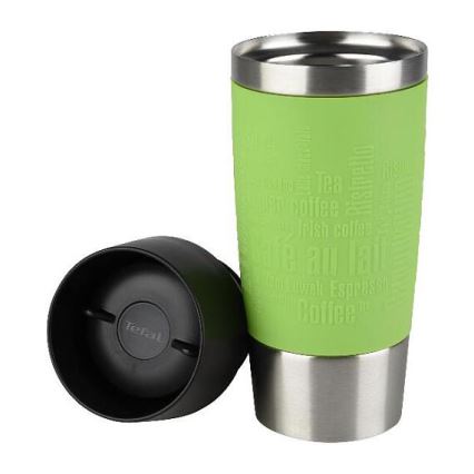 Tefal - Termostass 360 ml TRAVEL MUG roostevaba/roheline