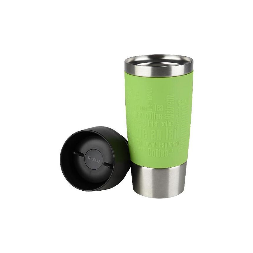Tefal - Termostass 360 ml TRAVEL MUG roostevaba/roheline