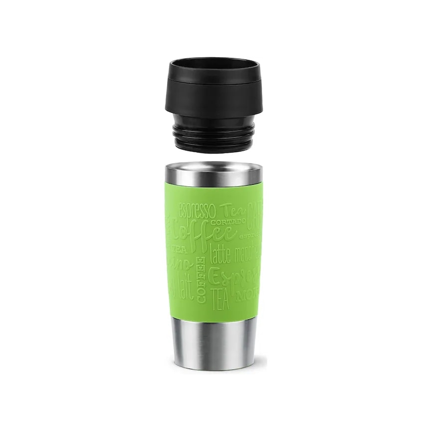 Tefal - Termostass 360 ml TRAVEL MUG roostevaba/roheline