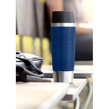 Tefal - Termostass 360 ml TRAVEL MUG roostevaba/tumesinine