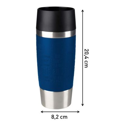 Tefal - Termostass 360 ml TRAVEL MUG roostevaba/tumesinine