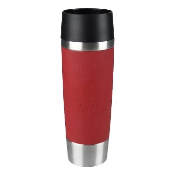 Tefal - Termostass 500 ml TRAVEL MUG roostevaba/punane