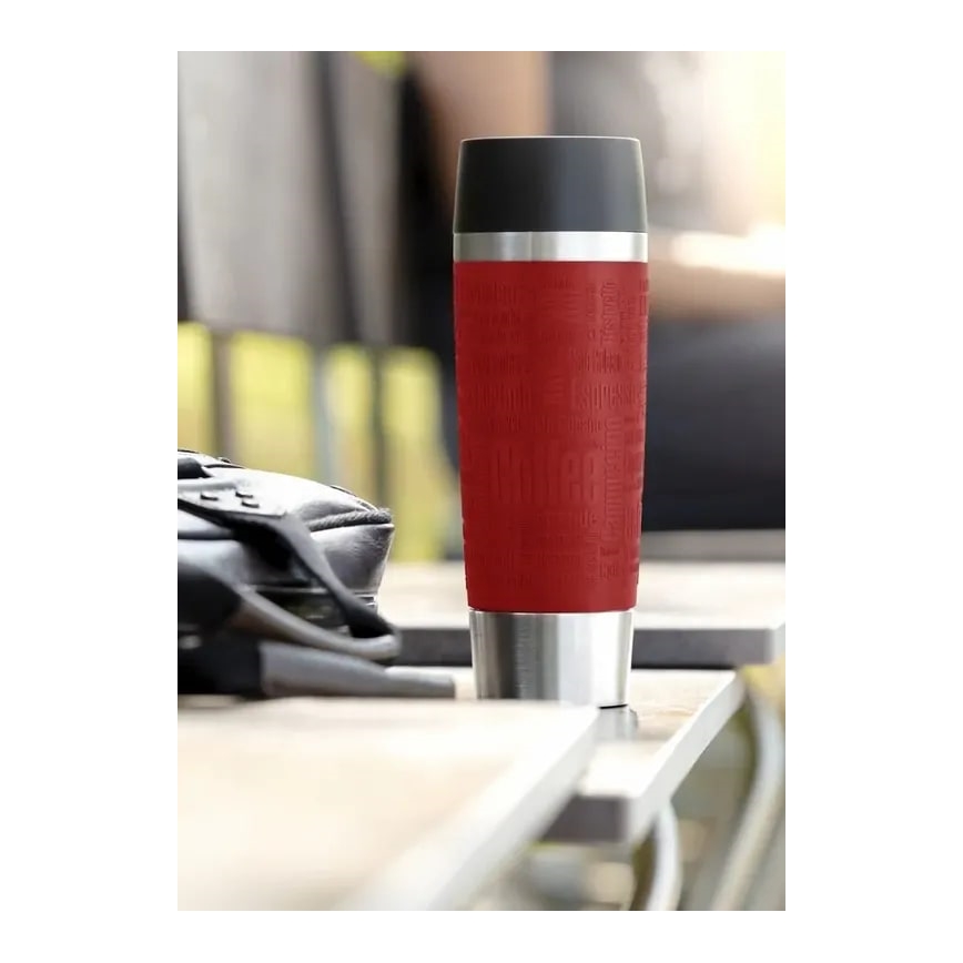 Tefal - Termostass 500 ml TRAVEL MUG roostevaba/punane