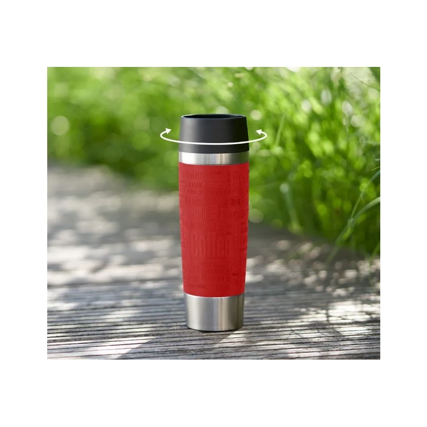 Tefal - Termostass 500 ml TRAVEL MUG roostevaba/punane